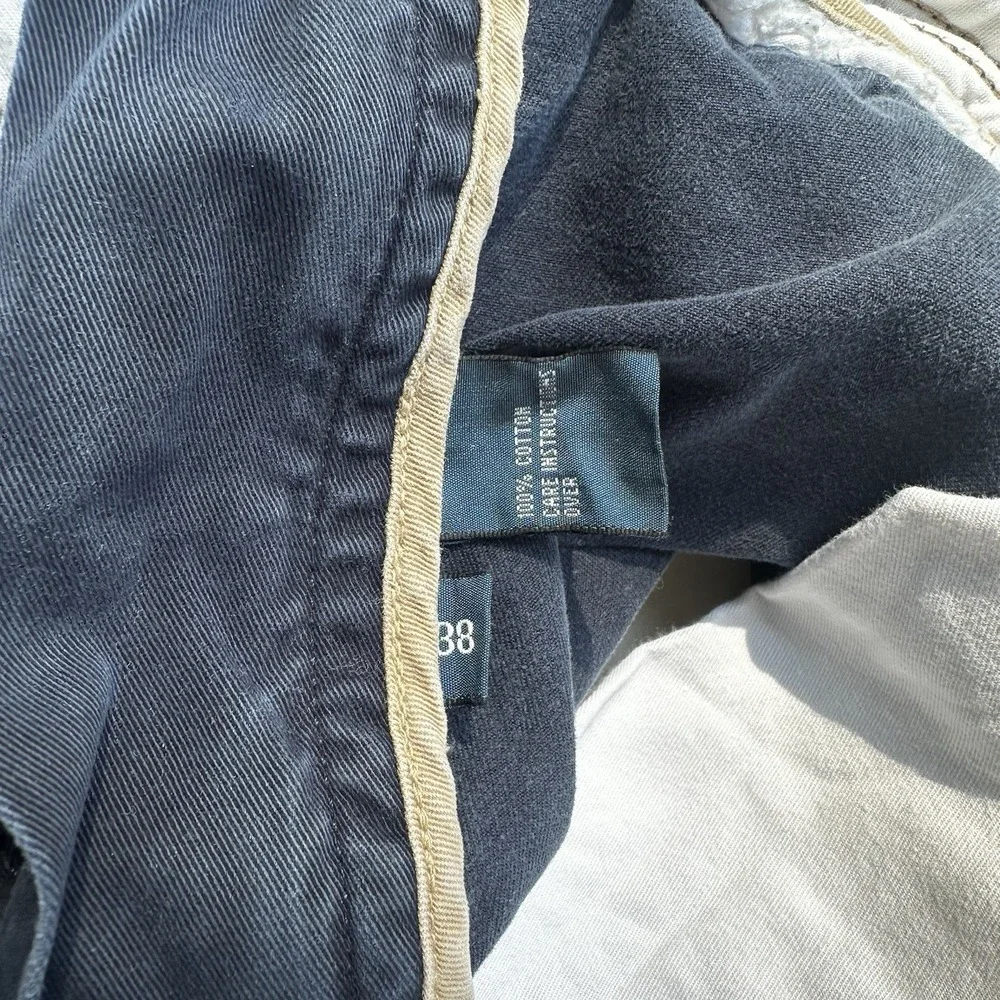 Vintage Polo Ralph Lauren Cargo Shorts Mens 38 Navy Military 9.5